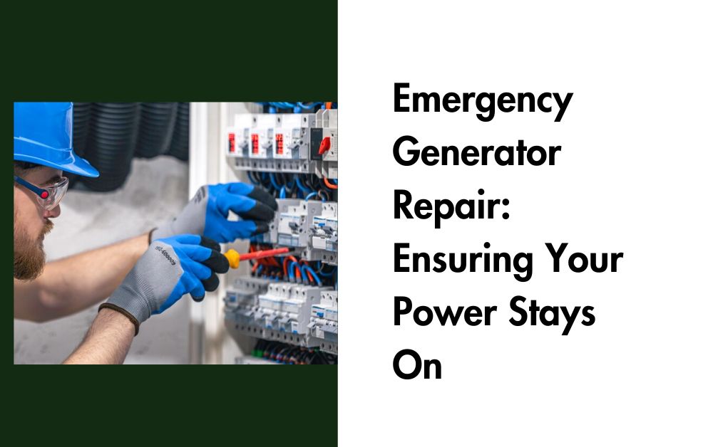 Emergency Generator Repair Ensuring Your Power Stays On