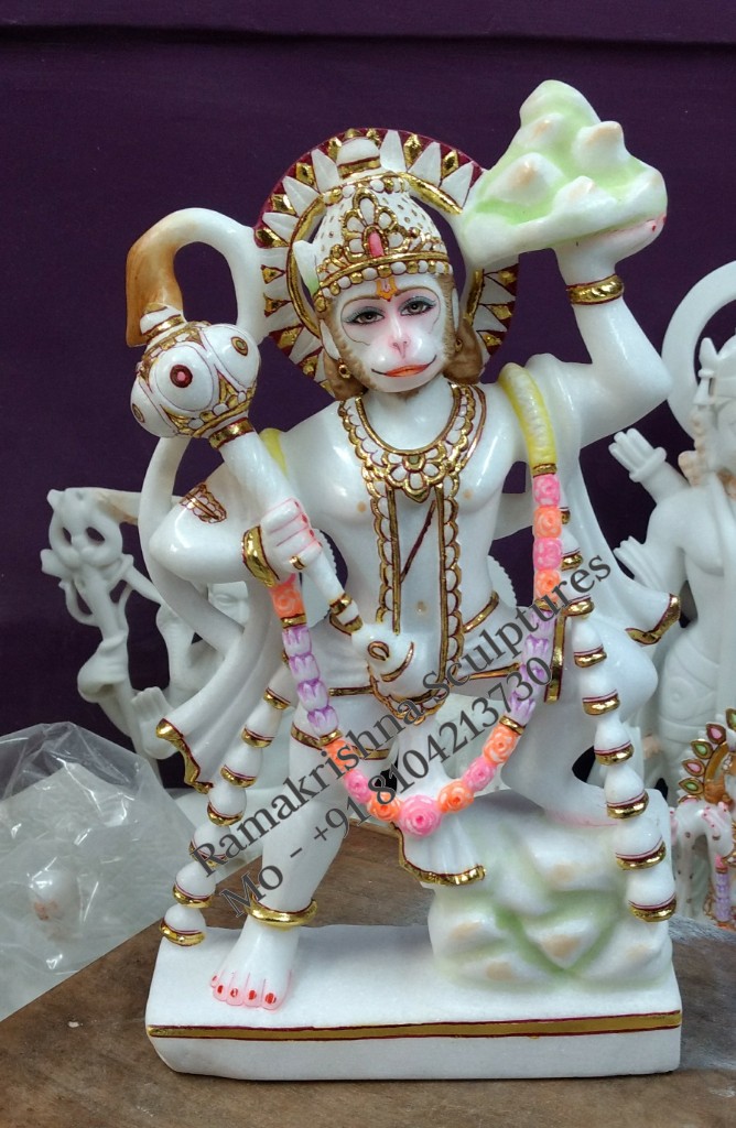 hanuman idol marble