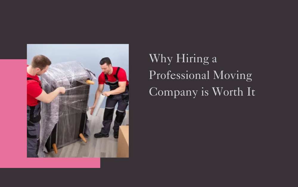 Why Hiring a Professional Moving Company is Worth It